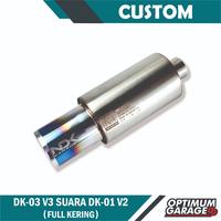 Gambar KNALPOT MOBIL NDK EXHAUST MUFFLER DK-03V3 CUSTOM DK-01V2 ATAU DK-02V2 - FULL KERING, POLISH dari OPTIMUM GARAGE undefined 1 Tokopedia