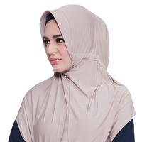 Gambar Hijab Instan Zoya Bergo Husna Serut Belakang - Maroon32 dari Hijab Plaza undefined 2 Tokopedia
