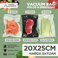 Gambar Plastik Vacuum Vacum Bag Polos / Embossed Vakum Bag Delkochoice 20x25 - Embossed dari Aneka Bungkus undefined 1 Tokopedia