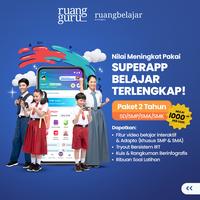 Gambar Paket ruangbelajar 2 Tahun - 1-2 SD dari Ruangguru undefined 1 Tokopedia