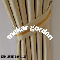 Gambar tirai jendela minimalis gorden Pintu Ruang tamu blackout import gold - gold, 100x130 dari mekargorden undefined 2 Tokopedia