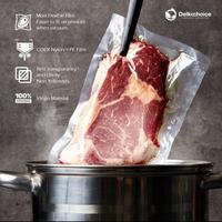 Gambar Plastik Vacuum Bag 25x35cm POLOS / EMBOSS DELKOCHOICE Vacum Vakum Seal - Emboss dari dkm packing undefined 4 Tokopedia
