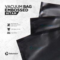 Gambar Plastik Vacuum Vacum Bag Polos / Embossed Vakum Bag Delkochoice 15x30 - Embossed Black dari Aneka Bungkus undefined 3 Tokopedia
