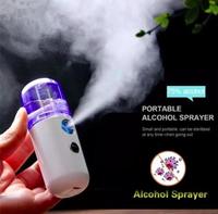Gambar Nano Spray Portable Mini USB Mist Sprayer Perawatan Pelembab Wajah dari Biru Pink Official Store undefined 4 Tokopedia