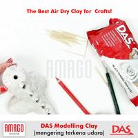 Gambar DAS Modelling Clay Prakarya Tanah Liat Kecil WHITE PUTIH 250g - 348800 dari Amago Online undefined 3 Tokopedia