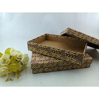 Gambar Kotak Hadiah Karton Tebal untuk Kado Motif Kertas Batik 13 x 28 x 4,5 dari Rahmah Tas Kertas dan Kemasan undefined 3 Tokopedia