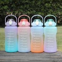 Gambar Botol Air Minum Besar Motivasi 2 Liter 2L Stiker Warna Gradasi Tritan - Hijau dari YAXIU MARKET undefined 4 Tokopedia