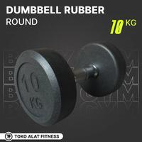 Gambar Dumbell Fix Rubber Round 10 kg Body Gym Dambel Barbel dari Toko Alat Fitness undefined 1 Tokopedia