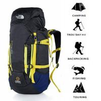 Gambar Tas keril The North Face 60 Liter/Tas Camping 60 liter/Tas Outdoor 60L - Kuning dari Outdoor-Official undefined 1 Tokopedia