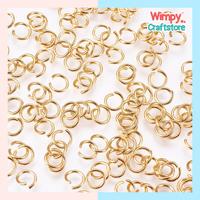Gambar Ring O Stainless Steel Bahan Aksesoris DIY Jump Ring Brass Gold Plated - 7.Silver4x0.5mm dari Wimpy Craftstore undefined 5 Tokopedia