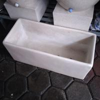 Gambar Planter Box Terazzo 70cm x 30cm x 30cm (ujung lengkung - tumpul) dari Roemah Pot Kembang undefined 2 Tokopedia