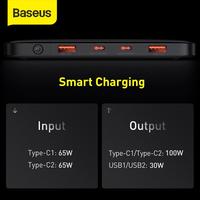 Gambar Baseus Blade 100W Quick Fast Charging Powerbank Type C dari My Blesing undefined 4 Tokopedia