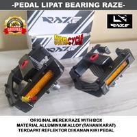 Gambar Pedal Lipat Sepeda Alloy Bearing RAZE BP-51 NEW ORIGINAL dari Wildan Sholihin undefined 1 Tokopedia