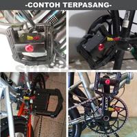 Gambar Pedal Lipat Sepeda Alloy Bearing RAZE BP-51 NEW ORIGINAL dari Wildan Sholihin undefined 3 Tokopedia