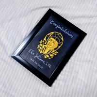 Gambar Siluet daun / kado / gift / frame / hiasan dinding /akrilik ±bingkai dari unclejoyartworks undefined 2 Tokopedia