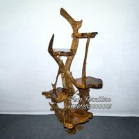Gambar Set Furniture Meja Partisi dan Rak Akar Kayu Jati Custom Bp. Rendy dari Aza Furniture Akar Jati undefined 4 Tokopedia