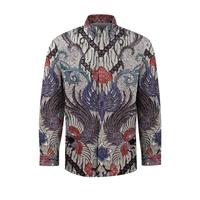 Gambar Baju batik pria I batik tulis pria lengan panjang bahan sutera pola 10 dari Batik tulis nusantara undefined 1 Tokopedia