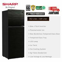 Gambar Kulkas Sharp 2 Pintu SJ-456-GIMK dari Samudra Elektronik Bali undefined 2 Tokopedia