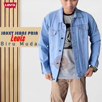 Gambar Jaket Jeans Merk Lives Premium Biru Blitz Ukuran M - XL - L dari Grosirpusatsurabaya undefined 2 Tokopedia