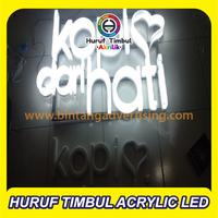 Gambar HURUF TIMBUL AKRILIK LED INDOOR NYALA STAINLESS GALVANIL DI MAJALENGKA dari HURUF TIMBUL AKRILIK ACRYLIC STAINLESS GALVANIL MURAH undefined 4 Tokopedia