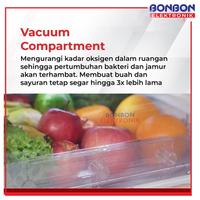 Gambar Polytron Kulkas 2 Pintu PRM-495MOW 350L / Belleza 495 MOW / PRM495 dari Bonbon Elektronik_NEW undefined 2 Tokopedia