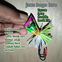 Gambar jaws frog bogo lure 7,gram umpan casting gabus - gold dari Badridin fishing undefined 1 Tokopedia