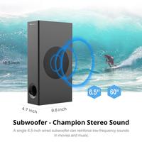 Gambar Nakamichi Soundstation 8W 2.1ch Speaker Bluetooth Amplifier Soundbar dari Kalandra Official undefined 4 Tokopedia