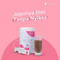 Gambar HERSLIM 1 BOTOL ISI 20 SACHET MINUMAN FIBER SUPERFOOD BPOM HALAL HER S - HERSLIM dari XO.BeautyShop undefined 3 Tokopedia