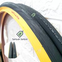 Gambar BAN LUAR SEPEDA 27X1 1/4 630 27 X 1 1 per 4 ¼ SWALLOW BALAP JADUL - Hitam dari SERBAH SERBIE undefined 5 Tokopedia