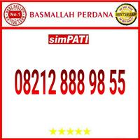 Gambar nomor cantik kartu perdana simpati telkomsel 08212 888 98 55 db6l dari basmallah PERDANA COM undefined 1 Tokopedia