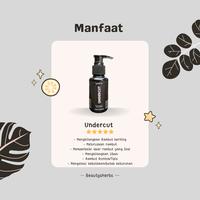 Gambar PELURUS RAMBUT PERMANEN ALAMI UNDERCUT SHAMPO ORIGINAL (1 Botol) dari minirooms.ofc undefined 2 Tokopedia