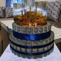 Gambar BUCKET PAKET MONEY CAKE PECAH RP.2.000 / KUE UANG ASLI / BOUQUET BUNGA - 1 Tingkat dari Averia Buket Shop undefined 4 Tokopedia