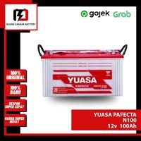 Gambar Aki Mobil YUASA PAFECTA N100 / N-100 / N100 - Aki HINO DUMP TRUCK dari Hujan Cahaya Battery undefined 2 Tokopedia