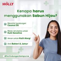 Gambar Sabun Hijau Holly / Antiseptik / Gatal Holy Ijo Holi dari tokokosmetikagepebe undefined 3 Tokopedia