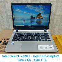 Gambar Asus VivoBook 14 A407U Core i3 - 7020U Gen7 Ram 4Gb Hdd 1Tb Full HD dari V-COMPUTER undefined 1 Tokopedia