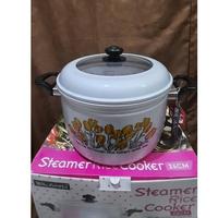 Gambar MASPION PANCAGUNA DANDANG KUKUS STEAMER TUTUPKACA 22 24 26 28 30 33 CM - 33CM dari WIJAYA ELEKTRONIK SEMARANG undefined 3 Tokopedia