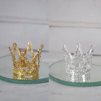 Gambar CA_CR Cake Crown Mahkota Princess Tiara Decoration Topper Kue - CA_CRM Gold dari GUILT STORE undefined 2 Tokopedia