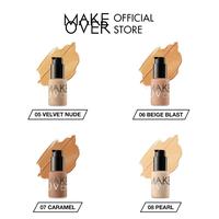 Gambar MAKE OVER Ultra Cover Liquid Matt Foundation 33 ml - Matte Foundation - 01 Ochre dari Bubblie_id undefined 4 Tokopedia