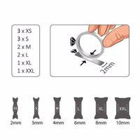 Gambar Ring Size Adjuster 1pcs Pengecil Ukuran Cincin Transparan - XS dari thegood tokoh undefined 2 Tokopedia