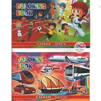 Gambar Buku Gambar Mewarnai Coloring Book - Doraemon dari mega surya print undefined 2 Tokopedia