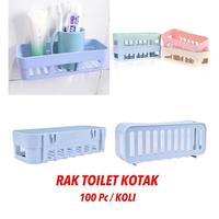 Gambar [ PERSEGI ] RAK GANTUNG SERBAGUNA PERSEGI modern, pasangnya tanpa bor - Biru dari Green Cosme undefined 5 Tokopedia