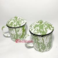Gambar DADALALA Mug Blirik Bahan Enamel Ukuran 12cm - 12cm dari Dadalala undefined 4 Tokopedia