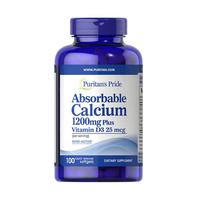 Gambar Puritan Absorbable Calcium 1200 mg + Vitamin D 1000 IU isi 100 Softgl dari Healing Solutions Real undefined 3 Tokopedia
