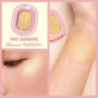 Gambar PINKFLASH Soft Pigment Face Contour Highlighter Shimmer Pink Flash - H01 dari Cosme Murah undefined 4 Tokopedia