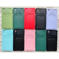 Gambar SOFTCASE/CASE CRACK MACARON SLEDING+ SLOT CARD XIAOMI REDMI NOTE 8 - HIJAU TUA dari HI BO'SS undefined 2 Tokopedia