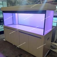 Gambar aquarium custom kabinet 200x70x70 alas 15mm keliling 12mm sump 140cm dari jonii aquarium undefined 5 Tokopedia
