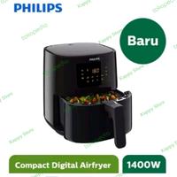 Gambar PHILIPS Air fryer Spectre HD9252 HD9252/90 Digital Air Fryer - Black, Tanpa Packing dari Kappy Store undefined 4 Tokopedia