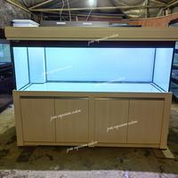 Gambar aquarium custom kabinet 200x70x70 alas 15mm keliling 12mm sump 140cm dari jonii aquarium undefined 1 Tokopedia
