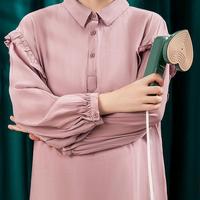Gambar Setrika Uap Mini Elektrik Cepat Panas Handheld Garmen Steamer Portable - Kuning dari Laris Viral undefined 3 Tokopedia