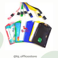 Gambar Tempat ID Card / ID Card Holder / Name Tag V-tec - Merah dari Storebjoffice undefined 3 Tokopedia